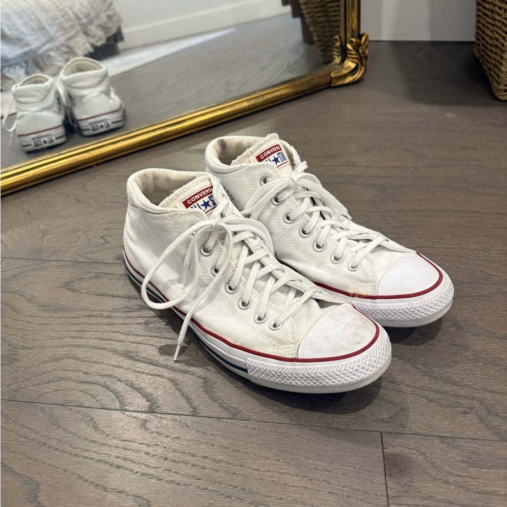 Converse Off-White Canvas High-Tops